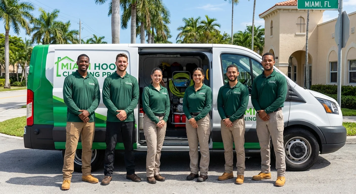 Miami Hood Cleaning Pros professional team